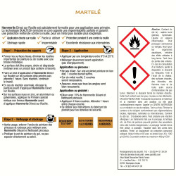 Peinture fer extérieur Direct sur rouille HAMMERITE bronze martelé 0.25 l - HAMMERITE