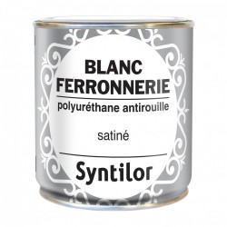 Peinture ferronnerie extérieur Polyuréthane SYNTILOR blanc mat 0.375 l de marque SYNTILOR, référence: B6002200