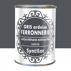 Peinture ferronnerie extérieur SYNTILOR, gris ardoise, 0.25 l de marque SYNTILOR, référence: B6002300