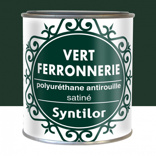 Peinture ferronnerie extérieur SYNTILOR, vert, 0.375 l - SYNTILOR