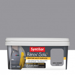 Peinture intérieur Renov sol SYNTILOR, gris cendré, 2 l de marque SYNTILOR, référence: B6003700