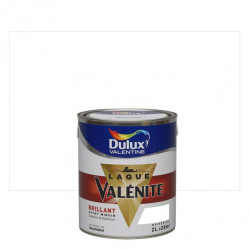 Peinture laque boiserie Valénite blanc brillant 0,5 L - DULUX VALENTINE de marque DULUX VALENTINE, référence: B6004400