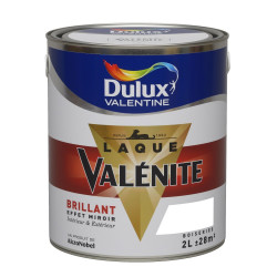 Peinture laque boiserie Valénite blanc brillant 2 L - DULUX VALENTINE - DULUX VALENTINE