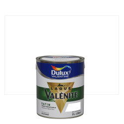 Peinture laque boiserie Valénite blanc satiné 2 L - DULUX VALENTINE de marque DULUX VALENTINE, référence: B6005000