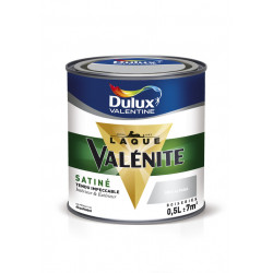 Peinture laque boiserie Valénite gris alpaga satiné 0,5 L - DULUX VALENTINE - DULUX VALENTINE
