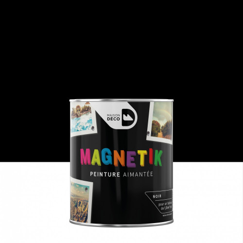 Pot 250 ml peinture magnétique noire