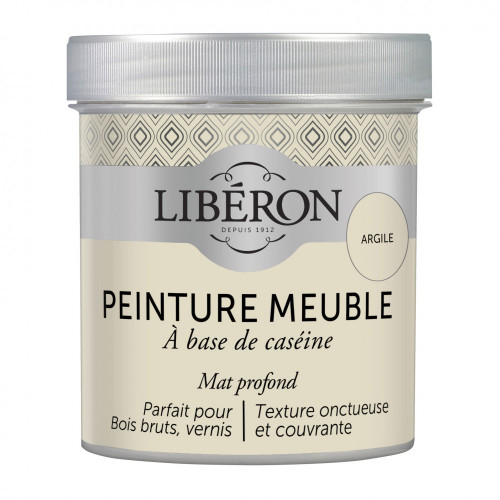 Peinture meuble et boiserie Caséine LIBERON argile mat 0.5 l - LIBERON