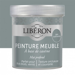 Peinture meuble et boiserie Caséine LIBERON gris gustavien mat 0.5 l - LIBERON