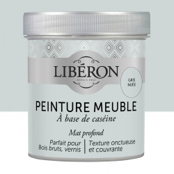 Peinture meuble et boiserie Caséine LIBERON gris nuée mat 0.5 l de marque LIBERON, référence: B6008000