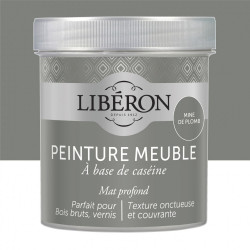 Peinture meuble et boiserie Caséine LIBERON mine de plomb mat 0.5 l - LIBERON