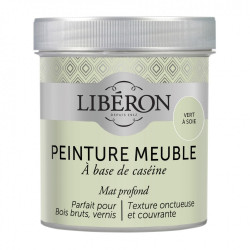 Peinture meuble et boiserie Caséine LIBERON vert à soie mat 0.5 l - LIBERON