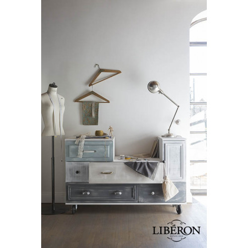 Peinture meuble et boiserie Effet chaulé LIBERON canon de fusil chaulé mat 250 m - LIBERON