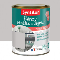 Peinture meuble et boiserie Rénov' SYNTILOR gris pierre mat 250 ml de marque SYNTILOR, référence: B6011500