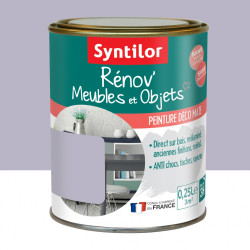 Peinture meuble et boiserie Rénov' SYNTILOR mauve chic mat 250 ml de marque SYNTILOR, référence: B6012100