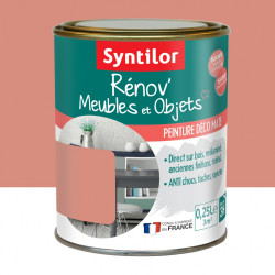 Peinture meuble et boiserie Rénov' SYNTILOR rose blush mat 250 ml de marque SYNTILOR, référence: B6012500