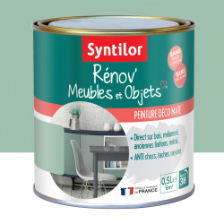 Peinture meuble et boiserie Rénov' SYNTILOR vert poésie mat 0.5 l - SYNTILOR