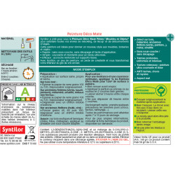 Peinture meuble et boiserie Rénov' SYNTILOR vert poésie mat 0.5 l - SYNTILOR