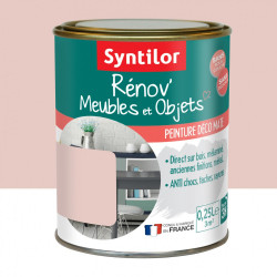 Peinture meuble et boiserie Rénov' SYNTILOR vieux rose mat 250 ml - SYNTILOR