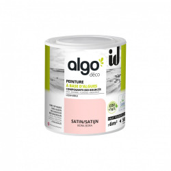 Peinture mur, boiserie, radiateur Algo ID bora bora satiné 0.5 l - ID