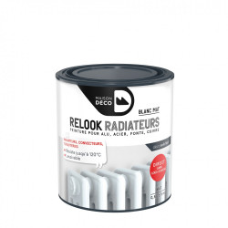 Peinture Relook radiateurs MAISON DECO blanc mat 0.5 l de marque MAISON DECO, référence: B6032000