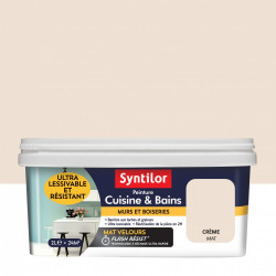 Peinture SYNTILOR, Crème, 2 l - SYNTILOR