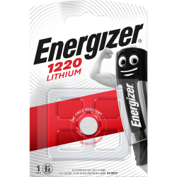 Pile alcaline cr1220, 3 V, ENERGIZER de marque ENERGIZER, référence: B6042100