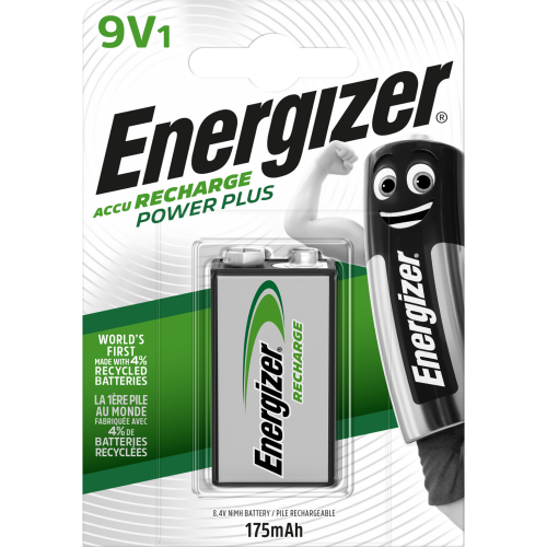 Pile rechargeable 9 v, 175 mAh, ENERGIZER - ENERGIZER