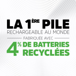 Pile rechargeable 9 v, 175 mAh, ENERGIZER - ENERGIZER