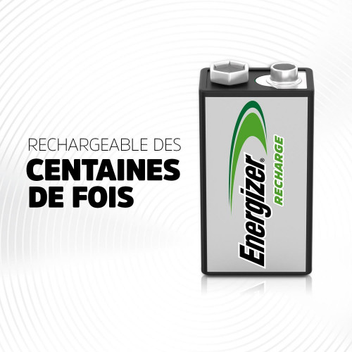 Pile rechargeable 9 v, 175 mAh, ENERGIZER - ENERGIZER