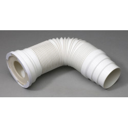 Pipe de WC extensible souple Diam.10 cm WIRQUIN - WIRQUIN