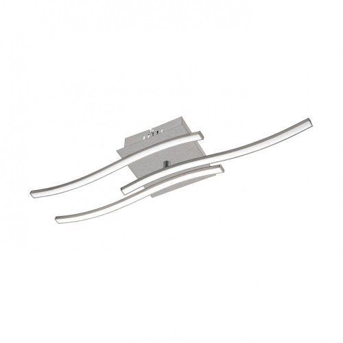 Plafonnier design led intégrée Symphonie métal acier brossé, 3 x 5 W EGLO - Eglo