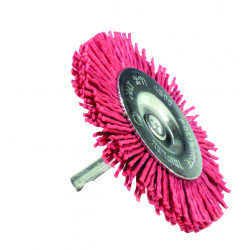 Kreator Brosse métallique rotative laiton soucoupe Ø 75 mm pour meu