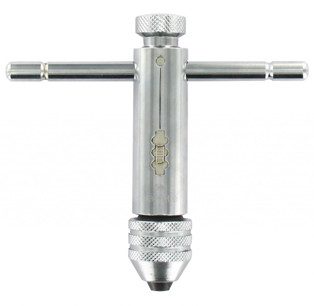 Porte-tarauds Tivoly rÃ©versible Ã  cliquet Ã 3 Ã  10 mm