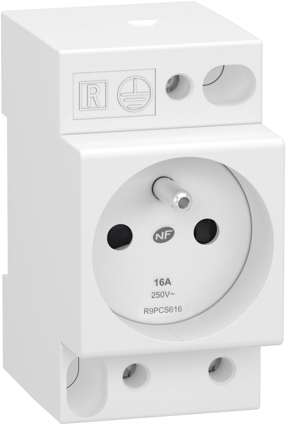 Schneider Prise de courant modulaire 2P+T - vue 3
