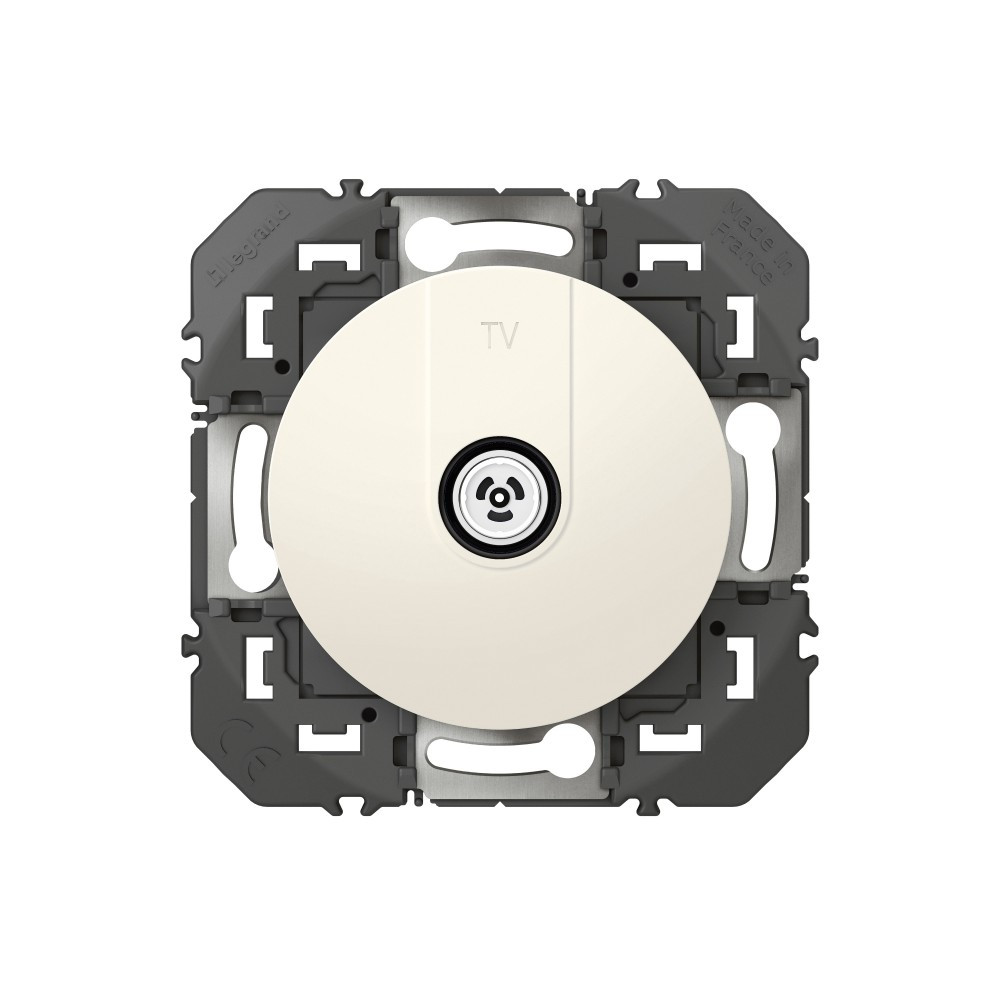 Prise tv Dooxie, LEGRAND, blanc