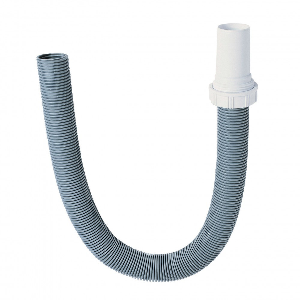 Raccord souple annelé gris Diam.32 mm WIRQUIN