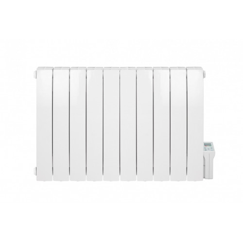 Radiateur électrique à inertie fluide 1800W DELTACALOR Telica cintré horizontal - DELTACALOR