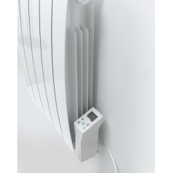 Radiateur électrique à inertie fluide 1800W DELTACALOR Telica cintré horizontal - DELTACALOR