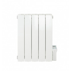 Radiateur électrique à inertie fluide 900 W DELTACALOR Telica cintré horizontal - DELTACALOR