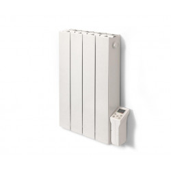 Radiateur électrique à inertie sèche 1000 W DELTACALOR Cubo horizontal blanc - DELTACALOR