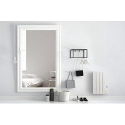 Radiateur électrique à inertie sèche 1000 W DELTACALOR Cubo horizontal blanc - DELTACALOR