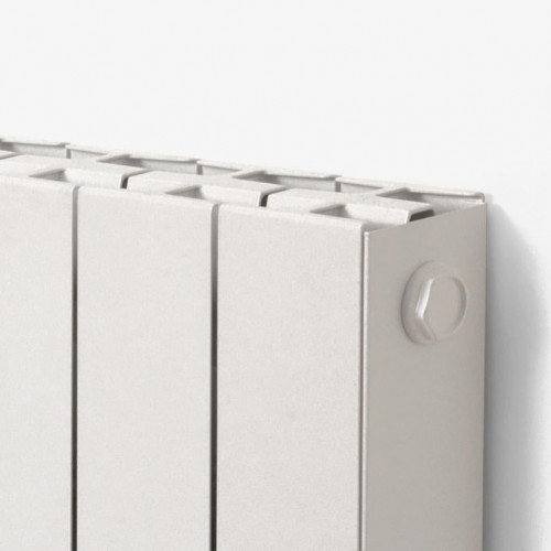 Radiateur électrique à inertie sèche 1500 W DELTACALOR Cubo horizontal blanc - DELTACALOR