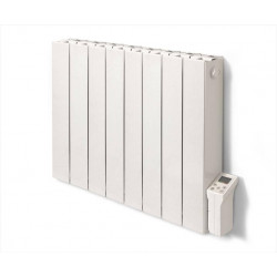 Radiateur électrique à inertie sèche 2000 W DELTACALOR Cubo horizontal blanc - DELTACALOR