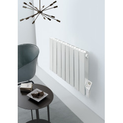 Radiateur électrique à inertie sèche 2000 W DELTACALOR Cubo horizontal blanc - DELTACALOR