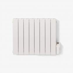 Radiateur électrique à inertie sèche 2000 W DELTACALOR Cubo horizontal blanc - DELTACALOR