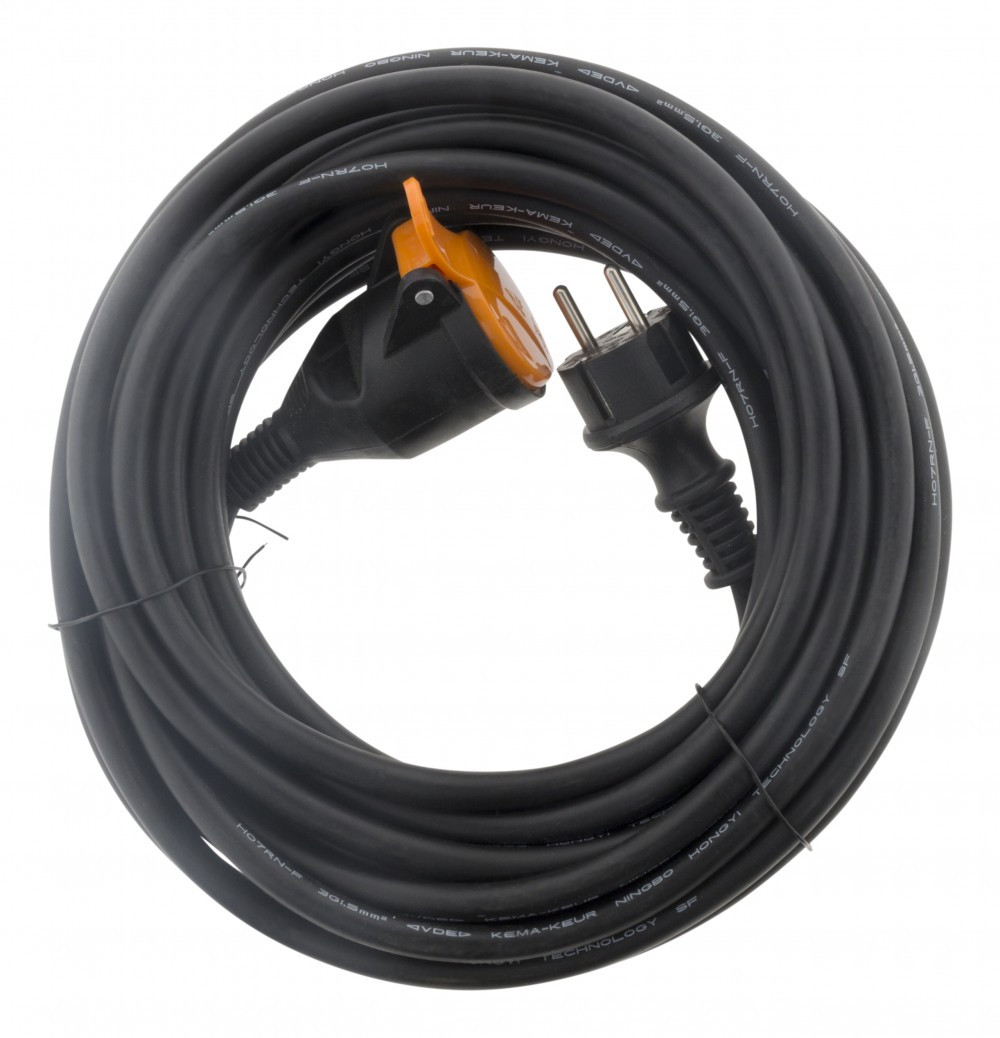 Rallonge étanche 2P+T H07RN F 3x15mm² 10m avec clip de fixation Zenitech - vue 3