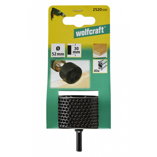 Râpe à bois tambour Diam.52 mm WOLFCRAFT 2520000 - WOLFCRAFT