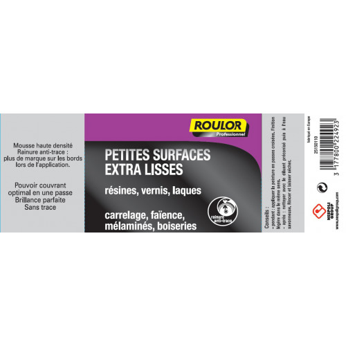 Recharge résine, vernis pour carrelage, ROULOR, l.110 mm - ROULOR
