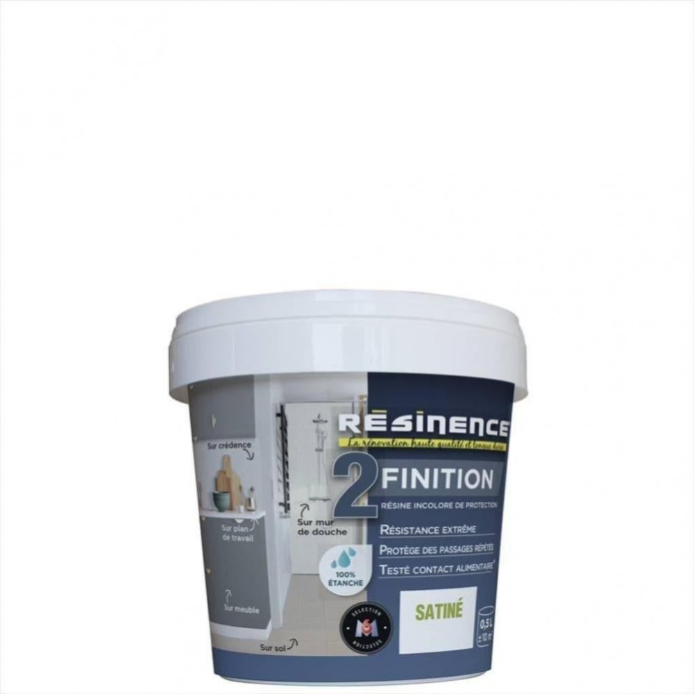 Résine de finition Protecteur RESINENCE, Incolore, 0.5 l