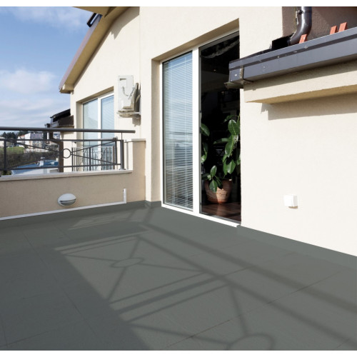 Revêtement d'étanchéité sol extérieur, RIPOLIN Terrasse et balcon gris 5 L - RIPOLIN